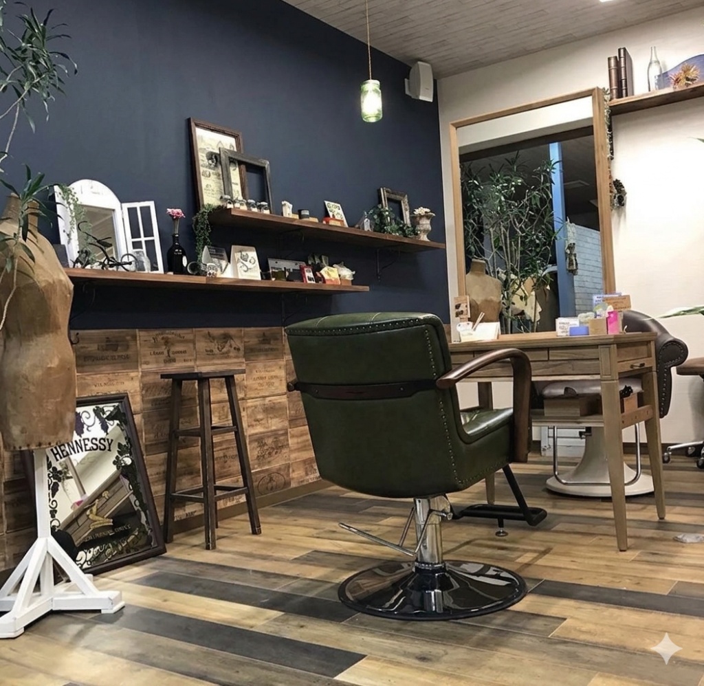 hair happiness HEARTY 春日店 店内
